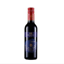 需首购: 类人首红酒 岩语窖藏美乐 干红葡萄酒 375ml 单支装