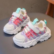 Babaya 芭芭鸭 时尚耐磨儿童运动鞋新款春秋软底篮球鞋