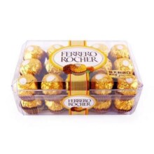 PLUS会员：费列罗（FERRERO）榛果威化糖果牛奶巧克力30粒礼盒装*3件