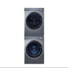 预售、PLUS会员：Haier 海尔 云溪176PLUS洗烘套装 10Kg精华洗2.0直驱滚筒洗衣机+双擎热泵烘干机 紫外线除菌 176PLUS+176XS