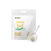 网易严选 奶茶双拼豆腐猫砂高效除臭快速吸水无尘结团猫咪用品猫砂 2kg
