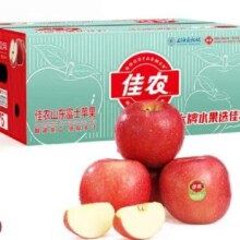 plus会员：佳农 烟台红富士苹果 一级果 单果重160g以上 新鲜水果礼盒 5kg装+凑单品