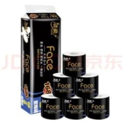 C&S 洁柔 黑Face加厚有芯卷纸 4层140g*12卷
