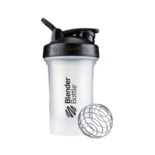 Blender Bottle 蛋白粉摇摇杯运动水杯 大容量健身水壶代餐奶昔杯 便携塑料杯子 紫色V2款 600ml
