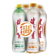 再补货、PLUS会员: 健力宝  运动碳酸饮料 560ml*4瓶