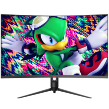 HKC 31.5英寸 2K高清240Hz 曲面1000R 电脑屏幕 GTG1ms 升降旋转HDR400 电竞游戏显示器CG321QK