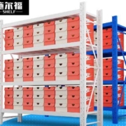 京东百亿补贴:施尔福 白色-四层-主架 轻型货架 长120* 宽40* 高200cm