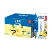 安慕希 常温酸奶香草味205g*10盒/箱多35%蛋白质营养早餐牛奶乳品 香草味205gx10盒x1箱