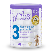 Bubss澳洲进口bubs幼儿A2羊奶粉 3段 （1-3岁）800g/罐
