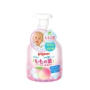 贝亲婴儿桃叶精华宝宝泡沫洗沐二合一450ml