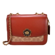 【自营】COACH/蔻驰女士MADISION小号山茶花斜挎包链条包时尚中号