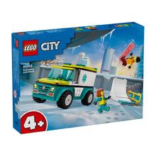 LEGO 乐高 新品 积木男孩 城市60403滑雪救援队 儿童玩具4岁以上