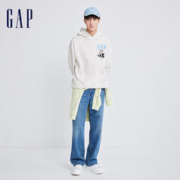 Gap 盖璞 男女同款抓绒保暖连帽衫卫衣854493