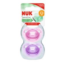 NUK 全硅胶安抚奶嘴 2只装 赠夜光安抚奶嘴一个