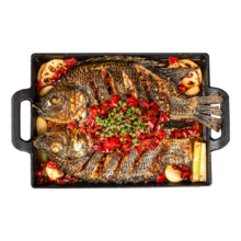 京东百亿补贴:GUO LIAN小霸龙 麻辣烤鱼 1kg 2-3人份