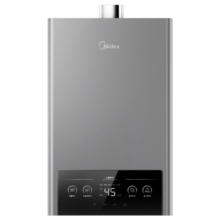 美的（Midea）燃气热水器天然气热水器水气双调变频恒温ECO节能25%无极变升双重防冻多重安防LED大屏MK1耀影系列 12L MK1性价比优选 天然气水气双调更恒温