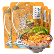 李子柒 随心包螺蛳粉 广西柳州特产 方便速食鲜辣酸爽烫米粉米线袋装 240g*4袋 方便食品