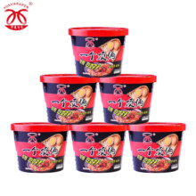 plus会员：华夏百分 一个顶俩 豚骨拉面190g*6桶装