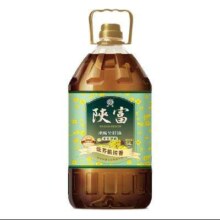 PLUS会员: 陕富 年低芥酸纯香小榨菜籽油 5L