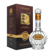 京东百亿补贴：白云边二十年陈酿 浓酱兼香型白酒 45度 500ml 单瓶装