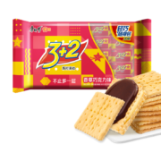 再降价：康师傅 3+2 苏打夹心饼干 香草巧克力味 500g*5件