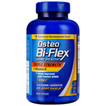 Osteo Bi-Flex关捷健氨糖软骨素钙片壮骨黄120片 美国原装进口维骨力 中老年保健品