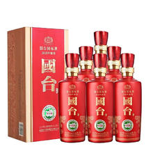 春焕新：GUOTAI 国台 国标 53度 酱香型白酒 500ml*6瓶 整箱