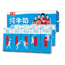 Bright 光明 纯牛奶250mL*24盒 家庭量贩装 浓醇营养早餐伴侣年货礼盒