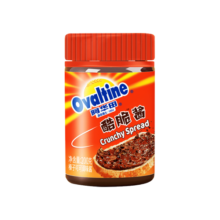 阿华田（Ovaltine）酷脆酱 早餐面包涂抹酱 奶茶烘焙甜点 巧克力风味酱200g