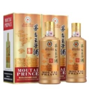 3.8焕新：MOUTAI 茅台 王子酒 酱香经典 酱香53度 500mL*2瓶