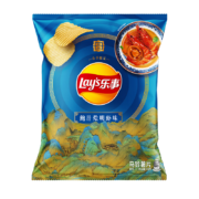 （Lay's）乐事 薯片  鲍汁烩明虾味 116克*7件