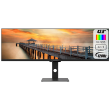 联合创新(INNOCN)43.8英寸32:9 IPS带鱼屏120Hz HDR400 Type-C65W 10Bit专业校色 设计剪辑电脑显示器44C1G