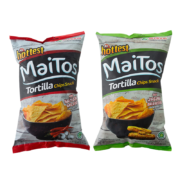 PLUS会员：MaiTos印尼进口墨西哥玉米片 烧烤味*1+香辣味*2膨化食品办公室零食*5件