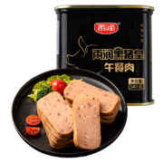 雨润 黑猪王午餐肉罐头 340g *3件
