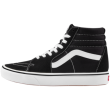 VANS范斯官方 升级款Comfy SK8-Hi黑色舒舒服服缓震板鞋 黑色 42.5