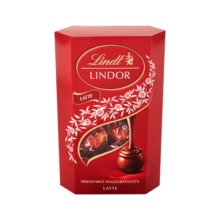 瑞士莲（lindt）意大利原装进口lindor零食生日礼物女王节 软心牛奶巧克力 200g