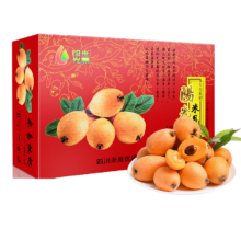 京东百亿补贴:闽域寻鲜【顺丰可选】枇杷四川米易大枇杷中果 5斤 单果20-30g