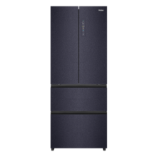 海尔（Haier）409L零距离自由嵌入法式四开多门电冰箱家用超薄零嵌入式底部散热一级能效节能BCD-409WLHFD4DB8U1