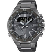 卡西欧（CASIO）EDIFICE ECB-10系列男士手表 时尚防水休闲商务男表 蓝牙连接 ECB-10YDC-1BPR