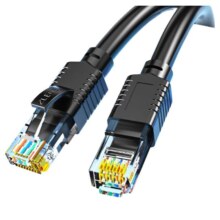 需首购：值计 六类千兆网线 CAT6 黑色2米