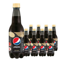 88VIP会员：pepsi 百事 可乐无糖香草味汽水碳酸饮料400ml*8瓶整装0糖0卡饮品