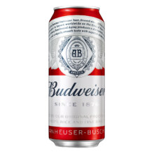 88VIP：Budweiser 百威啤酒 经典红罐啤酒 450ml*20听