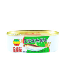 Plus会员:金樱花 豆豉黄鱼罐头 227g