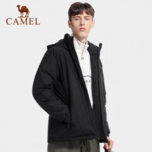 骆驼户外珠穆朗玛系列滑雪衣男秋冬款夹棉冲锋衣女加厚保暖潮流棉服 A0W11O8162，珊瑚粉，女 XL