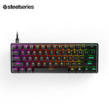 赛睿（SteelSeries） Apex Pro mini 有线键盘 磁轴键盘 全新升级RT功能可调触发键程 PBT键帽 60配列61键