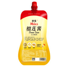 需首购：妙多榴莲酱200g