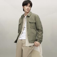 PLUS会员：BOSIDENG 波司登 奥莱男薄款工装夹克羽绒服B20135301