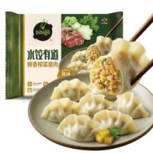 必品阁 水饺有道鲜香榨菜猪肉320g/托盘装 16只 *3件