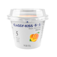 88VIP：卡士 黄桃果粒鲜酪乳酸奶 100g*18杯