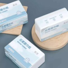 惠寻抽纸 7包*100抽3层 云柔纸巾